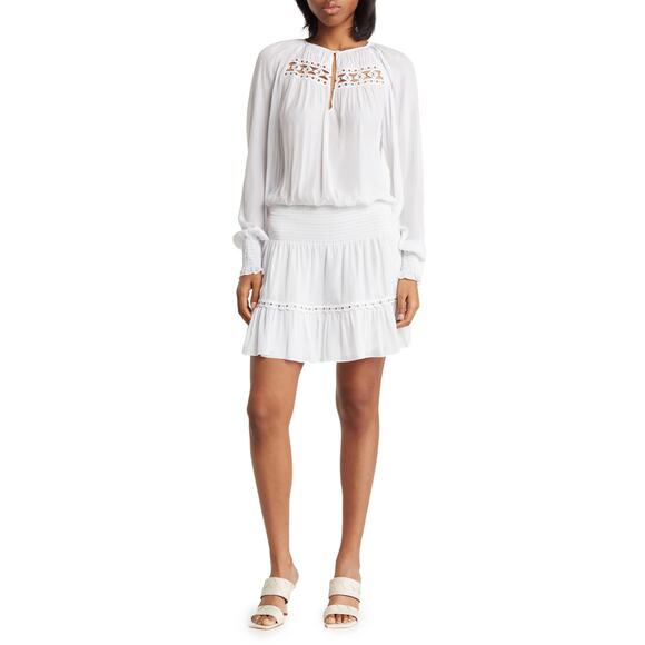 Ramy Brook Nardia Dress in White Size M